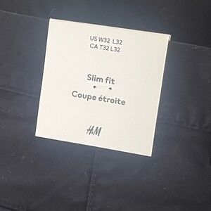 H&M 32 x 32 Slim fit pants